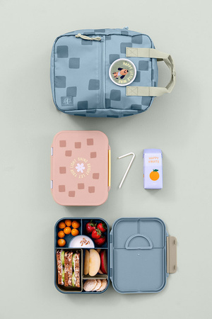 Lassig Plecak mini kwadratowy Pattern Party Blue