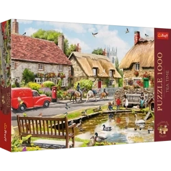 TREFL Tea Time: Lato w Miasteczku Puzzle 1000 el.