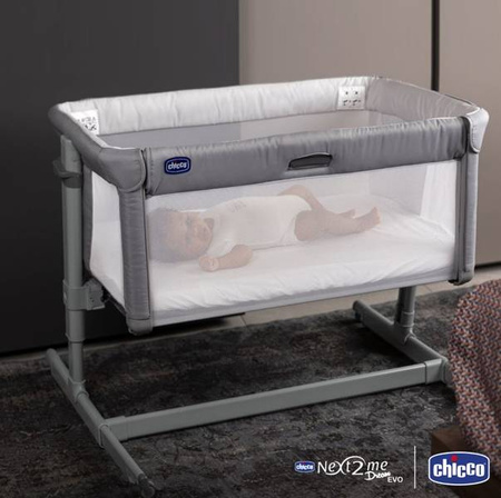 Chicco Next2me Dream Evo Łóżeczko Dostawne Beige Re_Lux