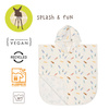 Lassig Poncho dla dzieci z filtrem UV80 Splash & Fun Deski surfingowe sea salt