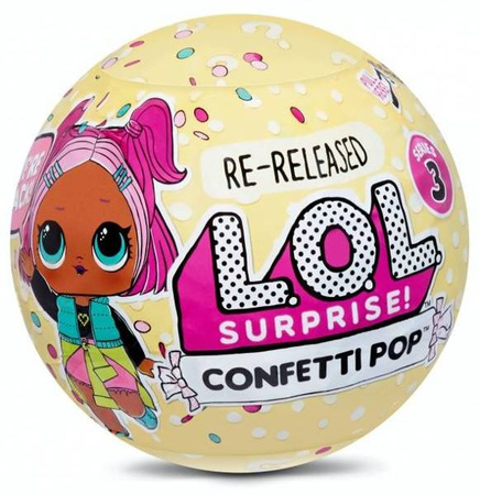 MGA L.O.L Surprise Confetti Glamstronaut Lalka Astronautka Mix 6pak Pharaoh Babe