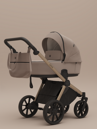 [OUTLET] Riko Cava Wózek Głęboko-Spacerowy 01 Dust