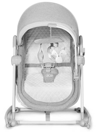 Kinderkraft Nola Leżaczek 5w1 Stone Grey