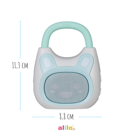 Alilo Pocket Bunny K1 Odtwarzacz MP3 z Bluetooth Niebieski