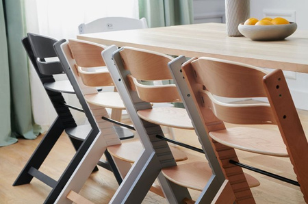 Kinderkraft Enock Krzesełko Do Karmienia White Oiled