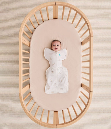 Love To Dream Swaddle Up Otulacz -rozmiar S - kremowy, króliki ETAP1 - 1 TOG Original