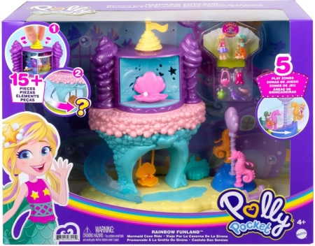 Mattel Polly Pocket Zestaw Lunapark Zatoka Syren