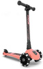 Scootandride Highwaykick 3 LED Hulajnoga Składana Ze Świecącymi Kółkami 3+ Peach
