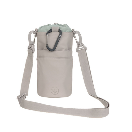 PALOPA Torebka saszetka na butelkę i smakołyki 2w1 Boudi taupe