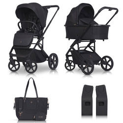 Cavoe Moi XL Wózek Głęboko-Spacerowy 2w1 + Torba + Adaptery Meteorite