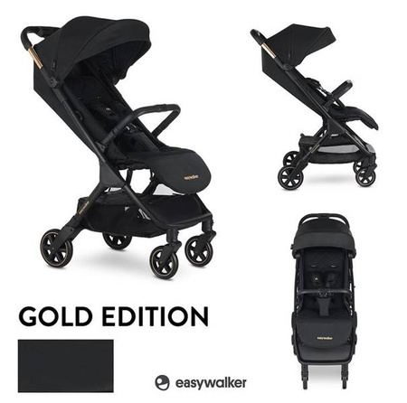 Easywalker Jackey Kompaktowy Wózek Spacerowy z Torbą Transportową Gold Editon