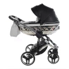 Tako Handcraft Glitter Wózek Głęboko-Spacerowy 03 Black/Silver
