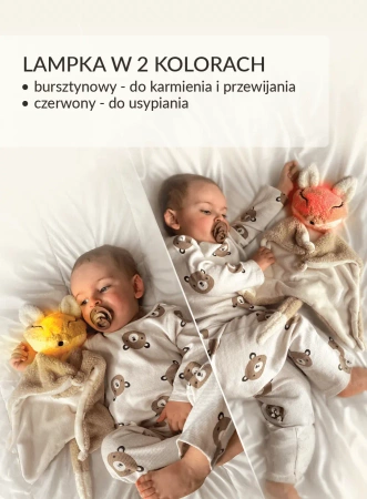 Szumisie Dou Dou Szumiąca Przytulanka 5w1 z Lampką Lisek