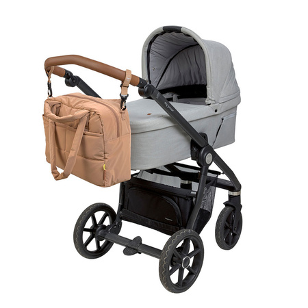 Lassig Green Label Torba dla mam z akcesoriami Everyday almond