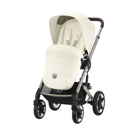 Cybex Talos S Lux Wózek Głęboko-Spacerowy Rama Taupe Seashell Beige