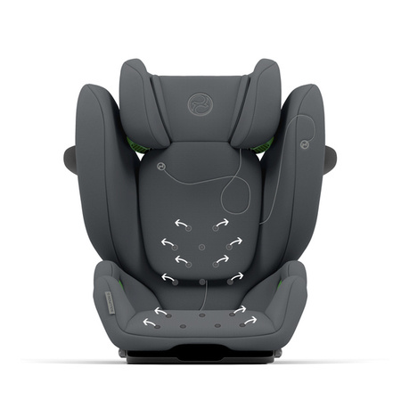 Cybex Solution G i-Fix Fotelik Samochodowy 15-50 kg Monument Grey