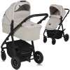 Lionelo Amber Plus Wózek Głęboko-Spacerowy 2w1 Beige Sand 