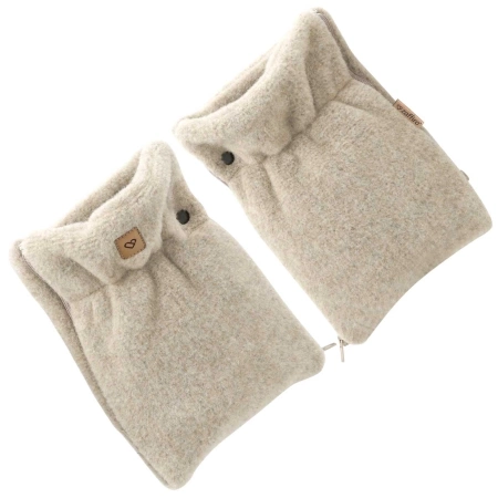 Zaffiro Sierra Mufka do Wózka Wełniana Beige