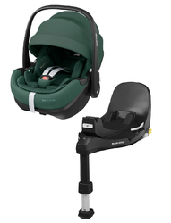 Maxi-Cosi Pebble 360 Pro2 Fotelik Samochodowy 0-13 kg Twillic Green + Maxi-Cosi Baza Familyfix 360 Pro