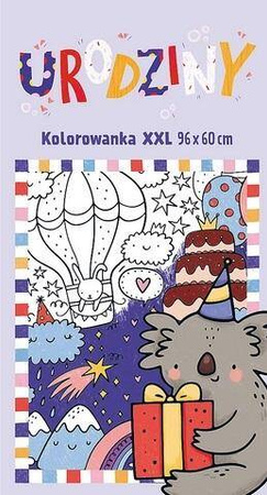 Trefl Urodziny. Kolorowanka XXL
