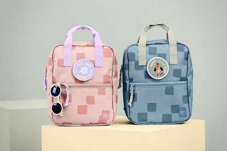 Lassig Plecak mini kwadratowy Pattern Party Blue