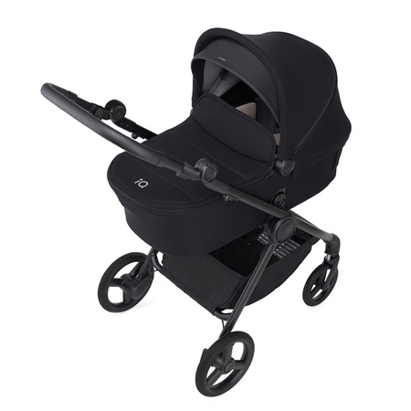 Anex IQ Basic New Transfarmation Wózek Głęboko-Spacerowy Nyx + Cybex Aton B2 i-Size Fotelik Samochodowy 0-13kg + Baza One Volcano Black	