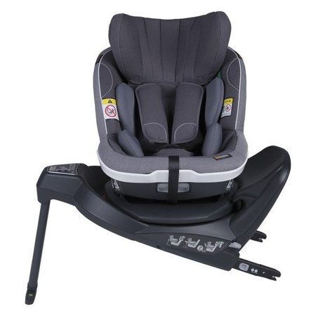 BeSafe iZi Turn i-Size Fotelik Samochodowy Obrotowy RWF 0-18 kg Metaliczny Melange