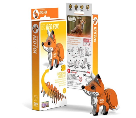 Eugy Eko 3D Układanka Lis