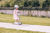 Scootandride Highwaykick 1 Jeździk i Hulajnoga 2w1 1-5 lat + Scootandride Kask Dla Dzieci S-M Ash