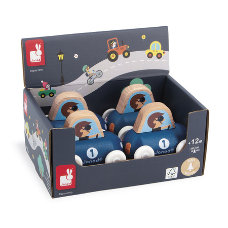 Janod Pojazd Samochód sportowy Góry Cross Roads 12m+