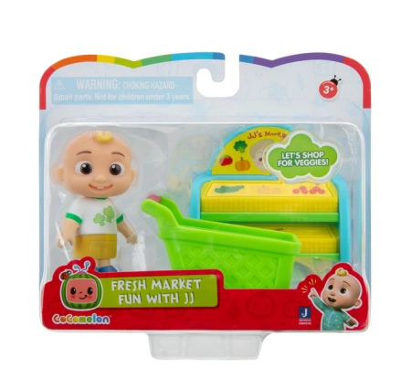 CoComelon Zestaw Stoisko z warzywami + Figurka JJ