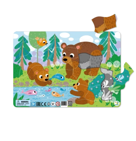 Dodo Puzzle Ramkowe Niedźwiadki