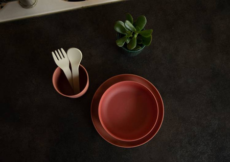 Bo Jungle Zestaw Naczyń BioPlastik CPLA Terracota 