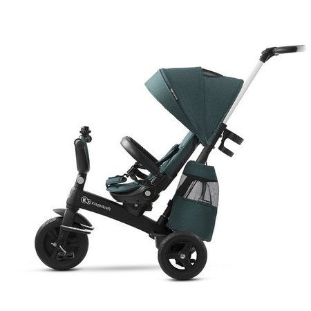 Kinderkraft EASYTWIST - Rowerek trójkołowy Midnight Green