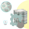 Kinderkraft Luno Shapes Mata Piankowe Puzzle Mint