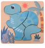 Joueco Drewniane puzzle DINO