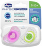 Chicco Physioforma Air Smoczek Uspokajający Silikonowy  6-16M+ 2Szt. Różowy