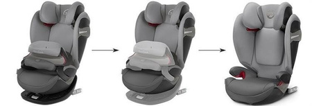 Cybex Pallas S-Fix Fotelik Samochodowy 9-36kg Manhattan Grey