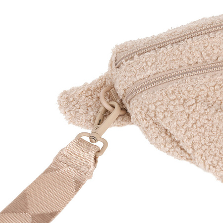 PALOPA Torebka nerka na smakołyki dla psa Emma teddy-fleece beige Edycja limitowana