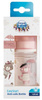 Canpol Babies Easy Start Bonjour Paris Butelka Szeroka Antykolkowa 120 ml 35/231 Pink