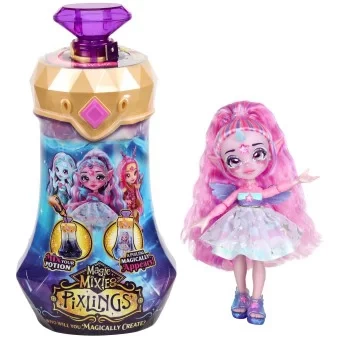 Tm Toys Magic Mixies Pixlings - Lalka Jednorożec Unia (Fioletowa)