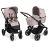 ABC Design Salsa 4 Air 2024 Wózek Głęboko-Spacerowy 2w1 + Akcesoria Berry