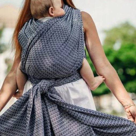 LennyLamb Moja druga Chusta Do Noszenia Dzieci Harmonia Splot Żakardowy 100% bawełna Rozm. M