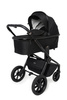Muuvo Quick SE 2 Wózek Głęboko-Spacerowy Paradise Gold + Cybex Aton B2 i-Size Fotelik Samochodowy 0-13kg + Baza One Volcano Black