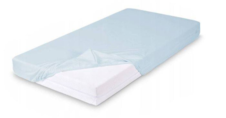 Matex Podkład Higieniczny Prześcieradło Nieprzemakalne BAMBOO 60x120 cm Niebieski
