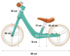Kinderkraft Fly Plus Rowerek Biegowy Green + Kinderkraft Safety Kask