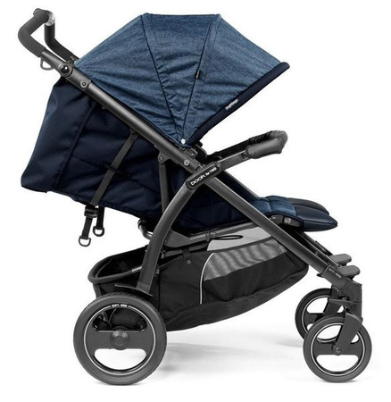 PegPerego Book For Two  Wózek Bliźniaczy  Indigo