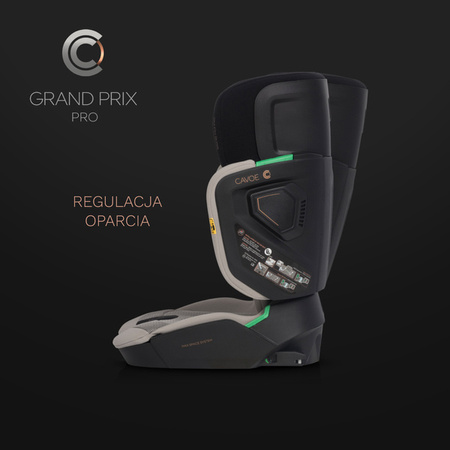 Cavoe Grand Prix Pro Fotelik Samochodowy 15-36kg Taupe