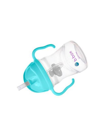 B.box Bidon ze Słomką 240 ml Lazurowy