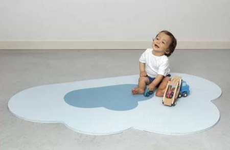 Quut Playmat Mata do Zabawy Chmurka  Dusty Blue